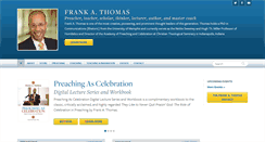 Desktop Screenshot of drfrankathomas.com